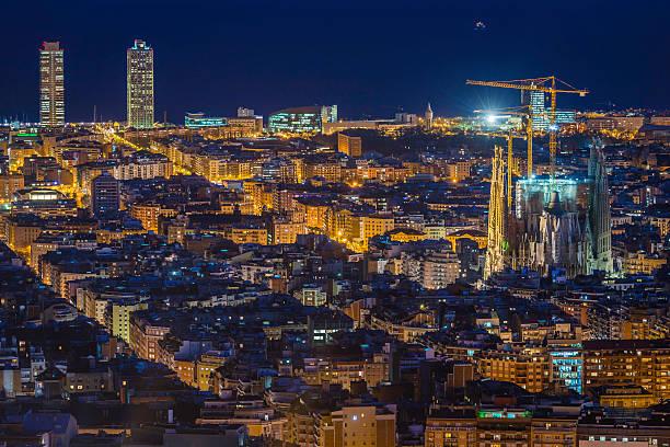 Barcelona skyline