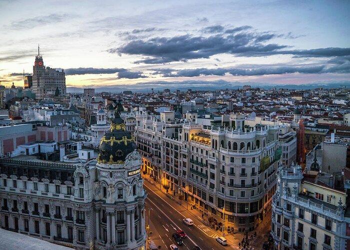 Madrid skyline