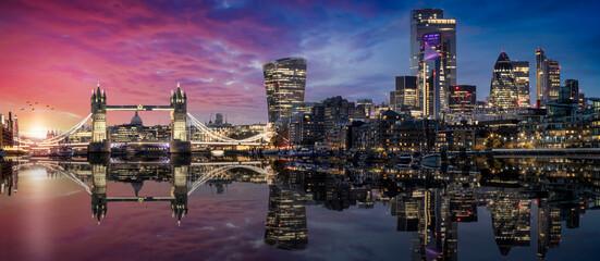 London skyline